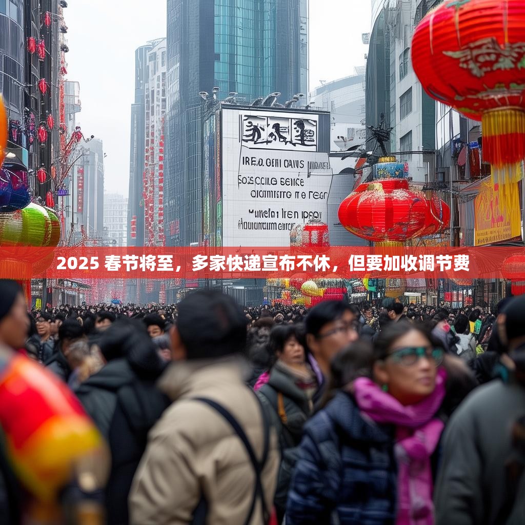 2025 春节将至,多家快递宣布不休,但要加收调节费