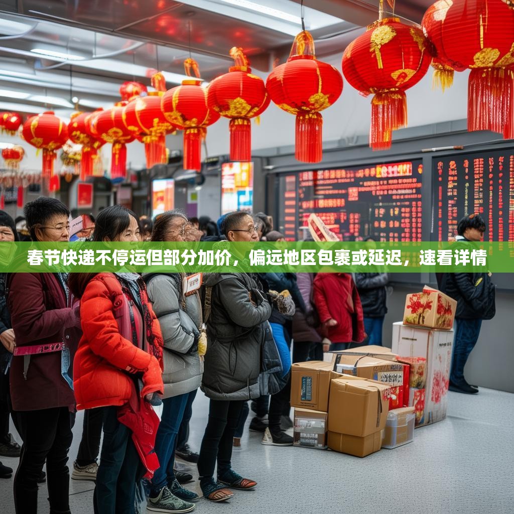 春节快递不停运但部分加价,偏远地区包裹或延迟,速看详情