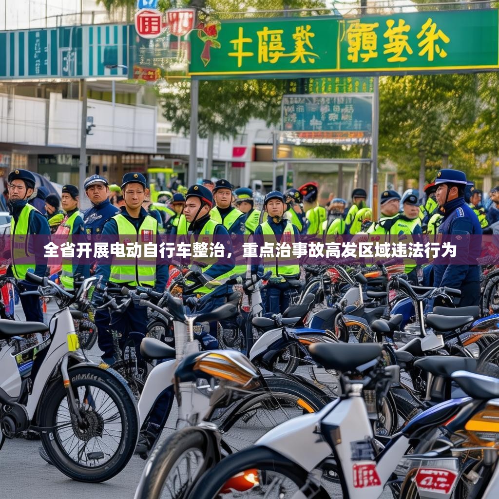 全省开展电动自行车整治，重点治事故高发区域违法行为