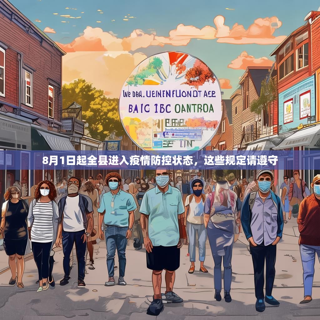 8月1日起全县进入疫情防控状态，这些规定请遵守