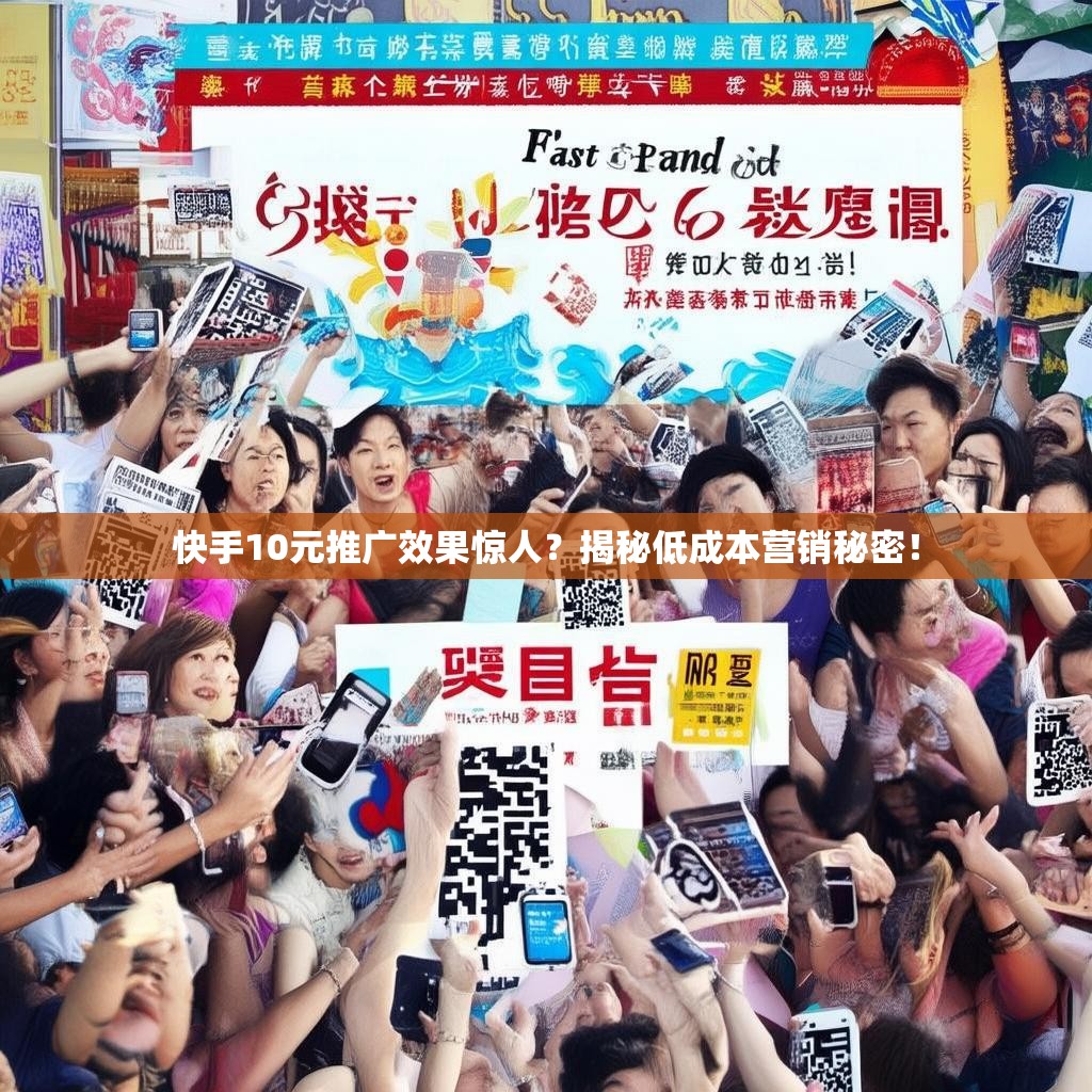 <strong><mark>快手</mark></strong>10元推广效果惊人？揭秘低成本营销秘密！