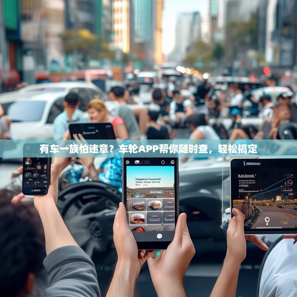 有车一族怕违章？车轮APP帮你随时查，轻松搞定