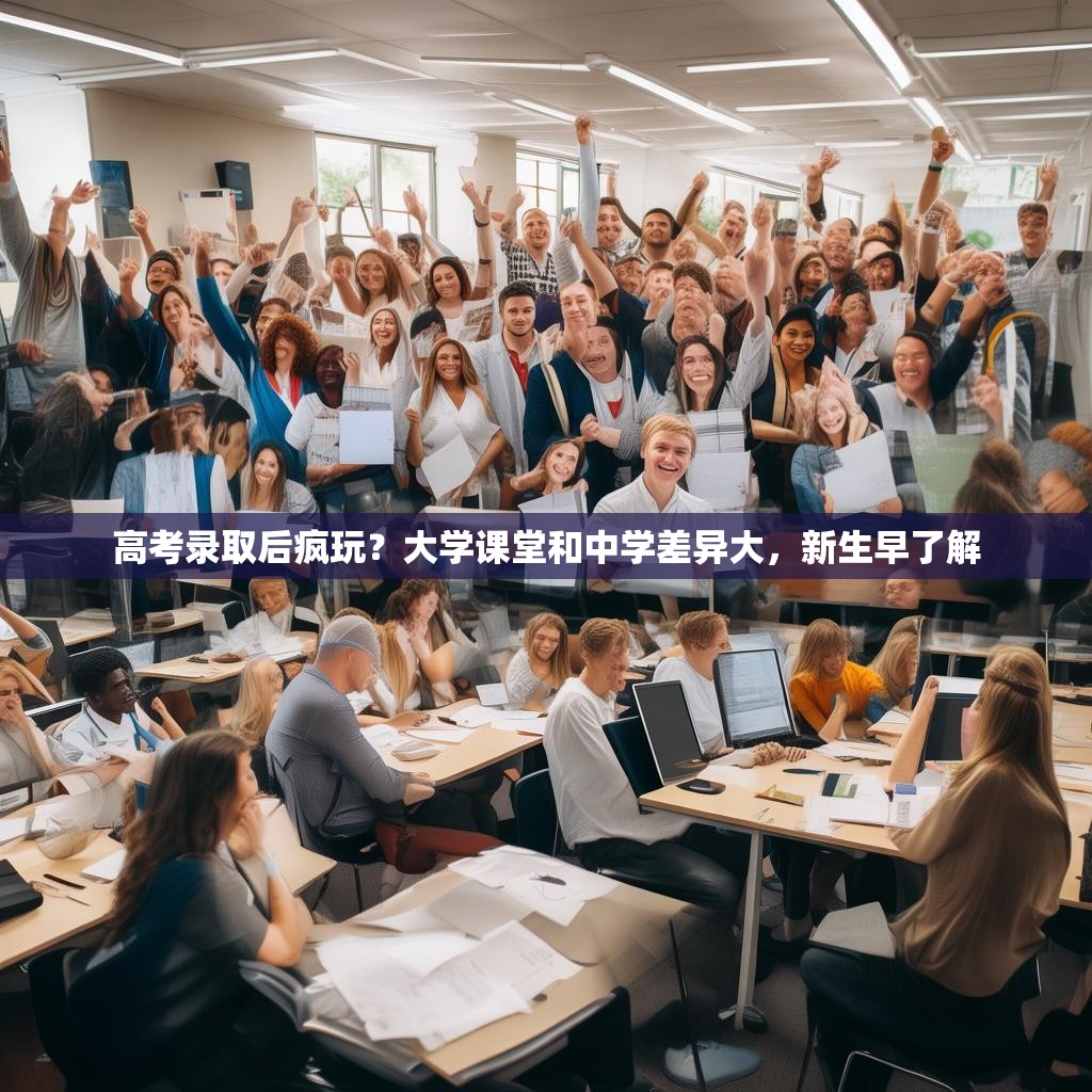 高考录取后疯玩?大学课堂和中学差异大,新生早了解