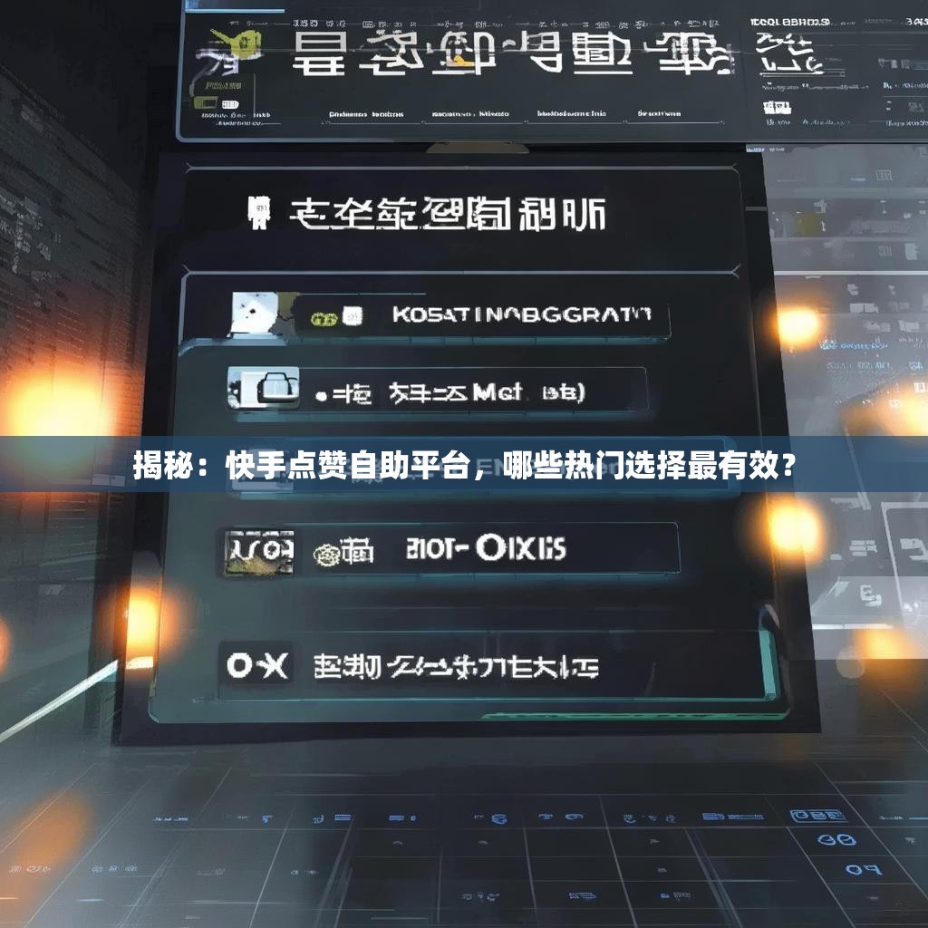 揭秘：<strong><mark>快手</mark></strong>点赞自助平台，哪些热门选择最有效？