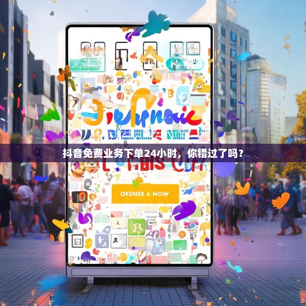 <strong><mark>抖音</mark></strong>免费业务下单24小时，你错过了吗？