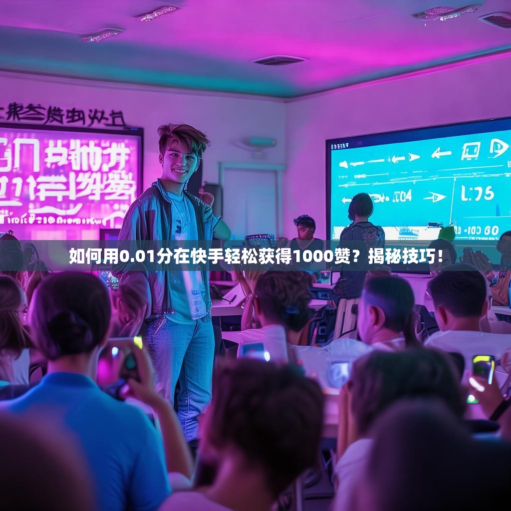 如何用0.01分在<strong><mark>快手</mark></strong>轻松获得1000赞？揭秘技巧！