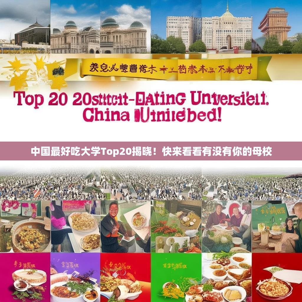 中国最好吃大学Top20揭晓！快来看看有没有你的母校
