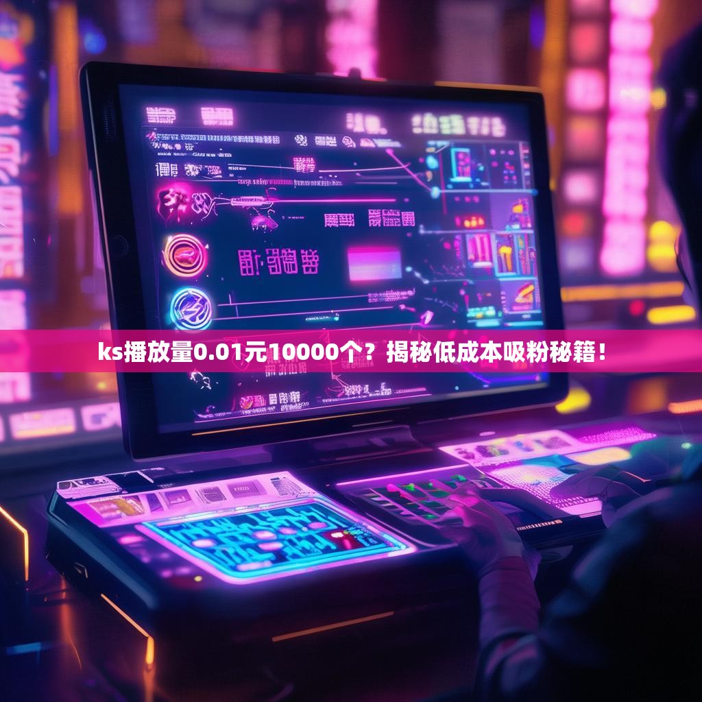详细阅读:ks播放量0.01元10000个?揭秘低成本吸粉秘籍! ks播放量0.01元10000个?揭秘低成本吸粉秘籍!