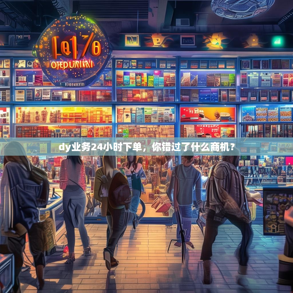 <strong><mark>dy业务</mark></strong>24小时下单，你错过了什么商机？