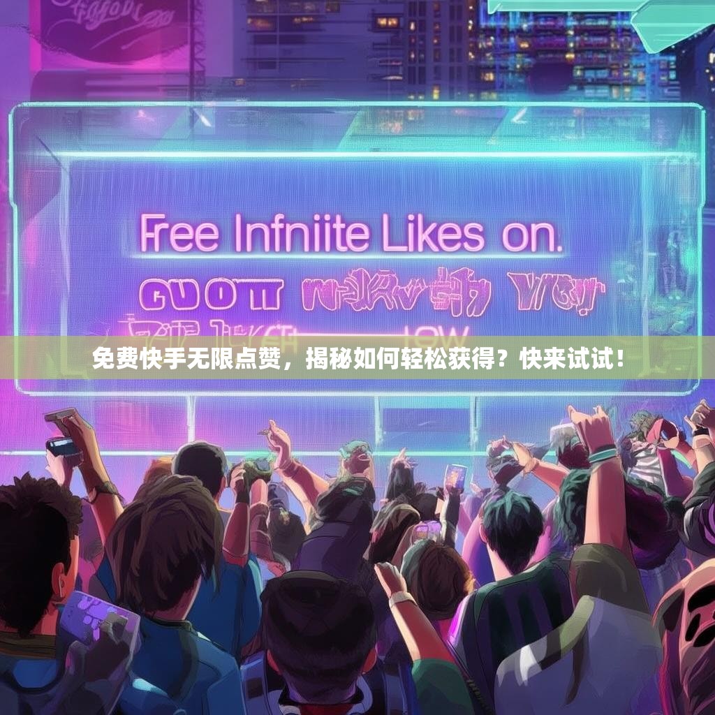 免费快手无限点赞,揭秘如何轻松获得?快来试试!