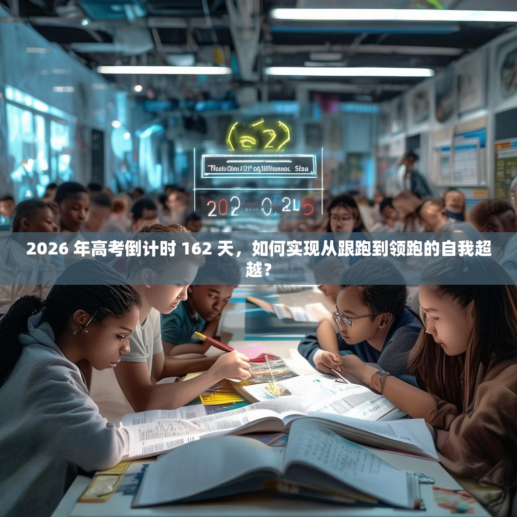 2026 年高考倒计时 162 天,如何实现从跟跑到领跑的自我超越?