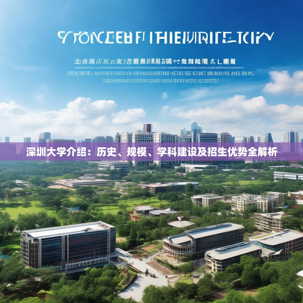深圳大学介绍：历史、规模、学科建设及招生优势全解析