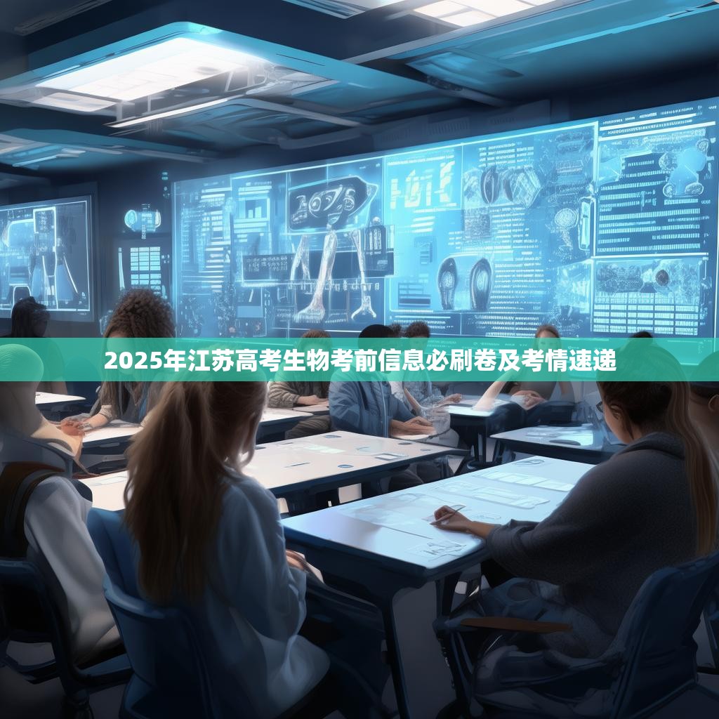 2025年江苏高考生物考前信息必刷卷及考情速递