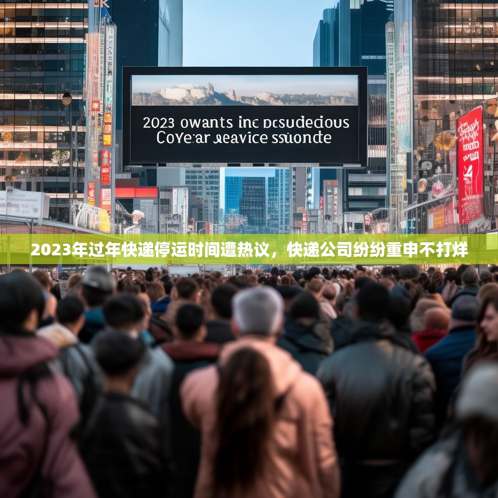 2023年过年快递停运时间遭热议，快递公司纷纷重申不打烊