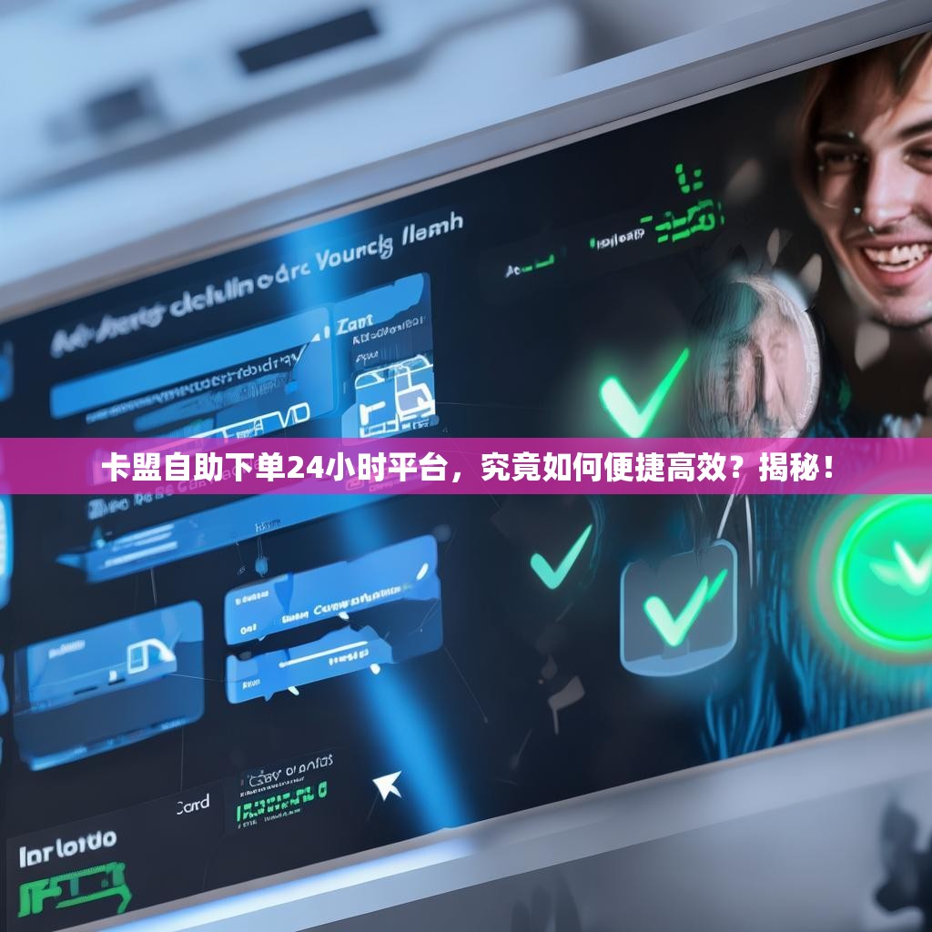 卡盟自助下单24小时平台,究竟如何便捷高效?揭秘!