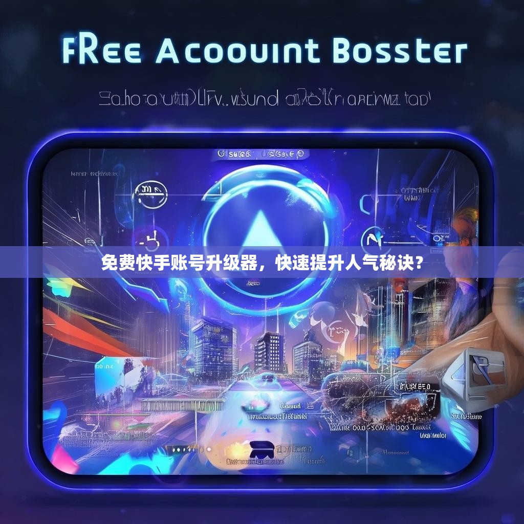 免费快手账号升级器，快速提升人气秘诀？