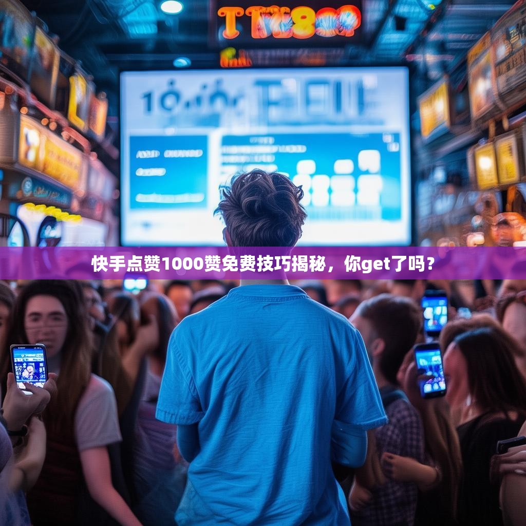 快手点赞1000赞免费技巧揭秘，你get了吗？
