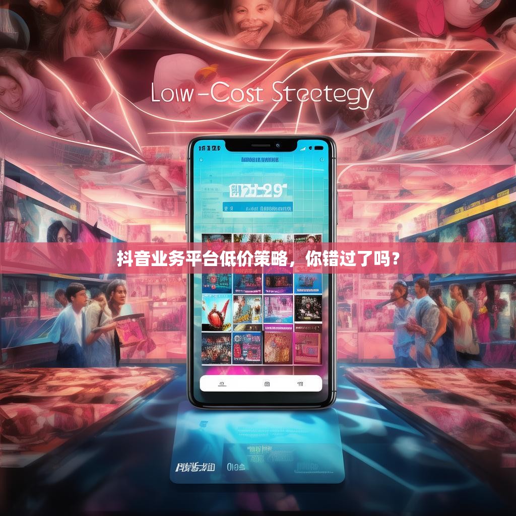 抖音业务平台低价策略，你错过了吗？