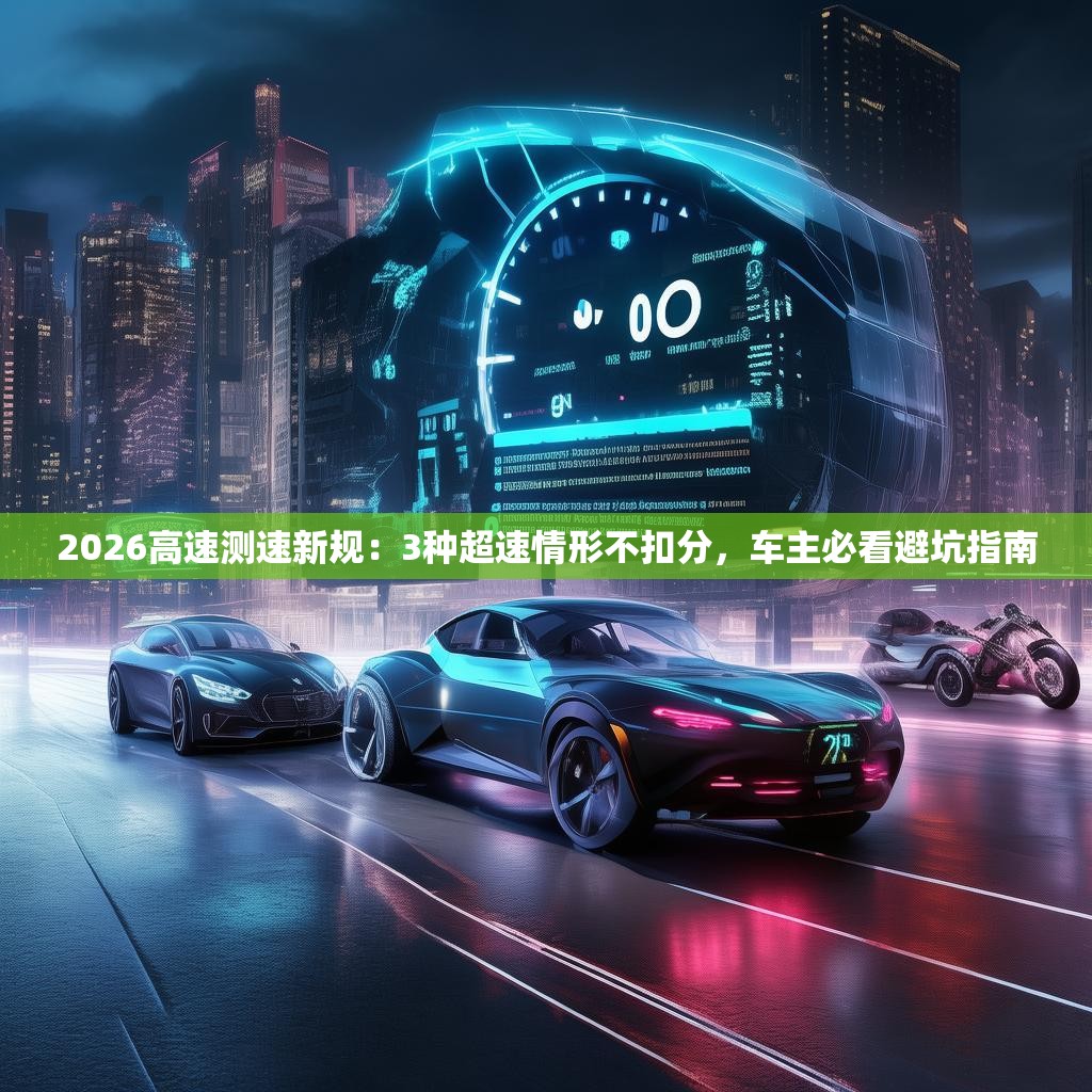 2026高速测速新规：3种超速情形不扣分，车主必看避坑指南