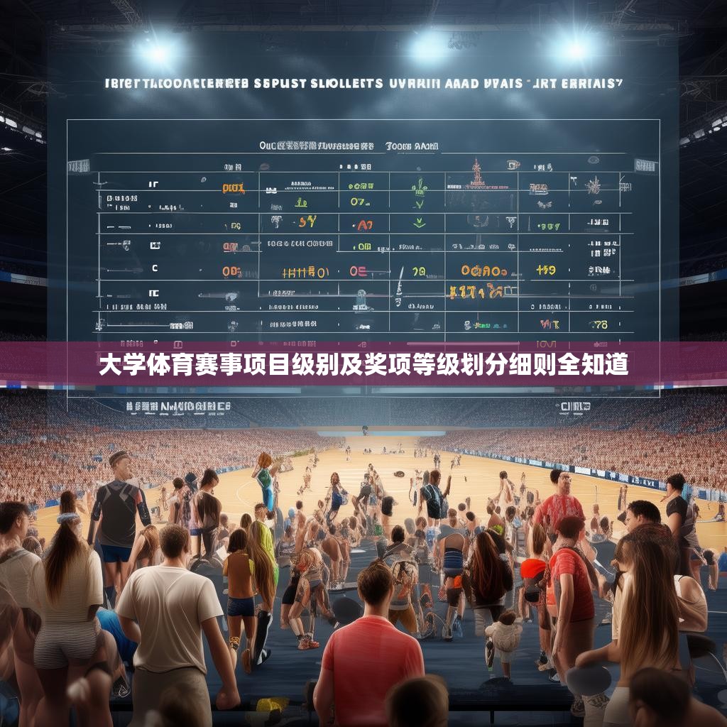 大学体育赛事项目级别及奖项等级划分细则全知道