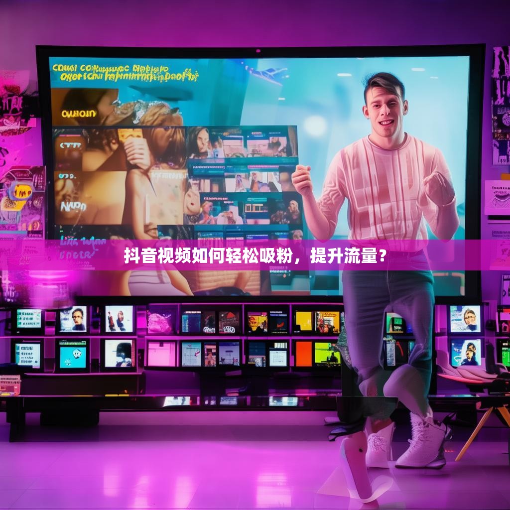 抖音视频如何轻松吸粉，提升流量？