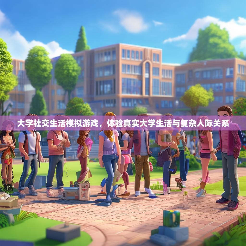 大学社交生活模拟游戏，体验真实大学生活与复杂人际关系