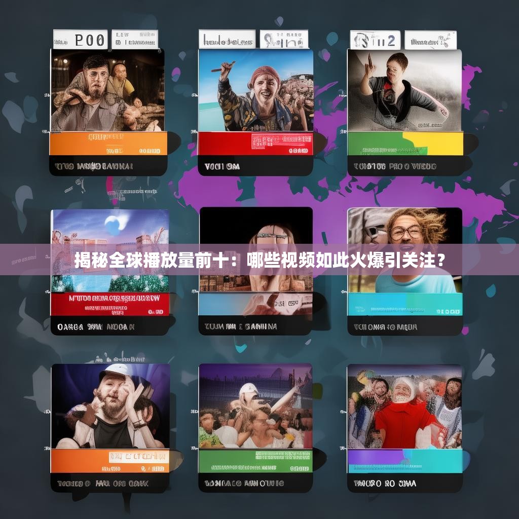 揭秘全球播放量前十:哪些视频如此火爆引关注?