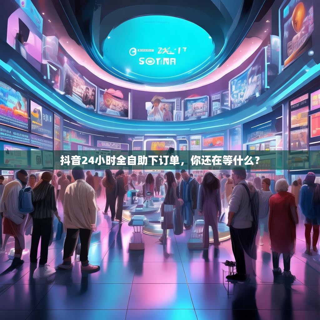 抖音24小时全自助下订单，你还在等什么？