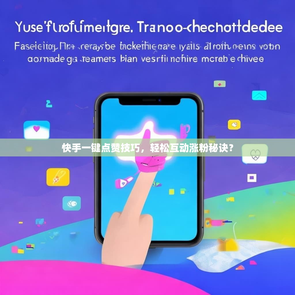 快手一键点赞技巧，轻松互动涨粉秘诀？