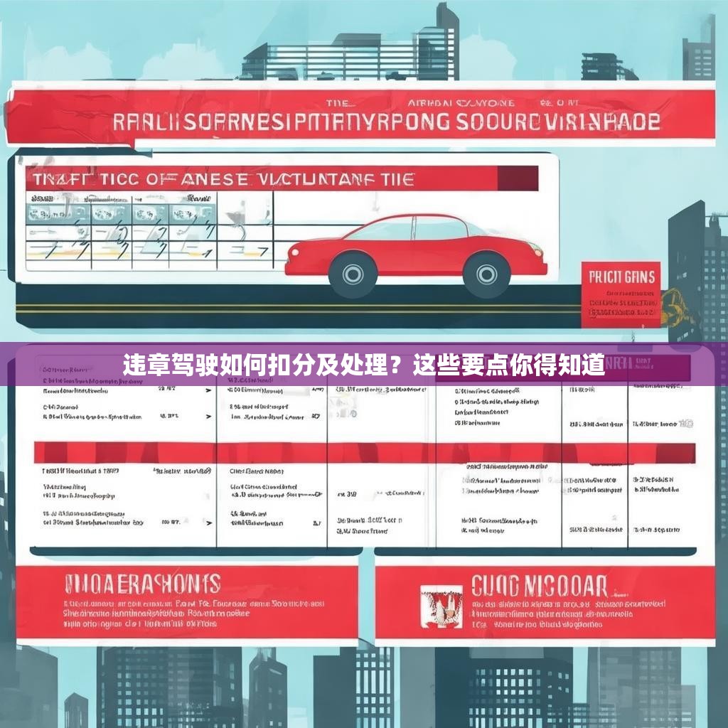 违章驾驶如何扣分及处理？这些要点你得知道