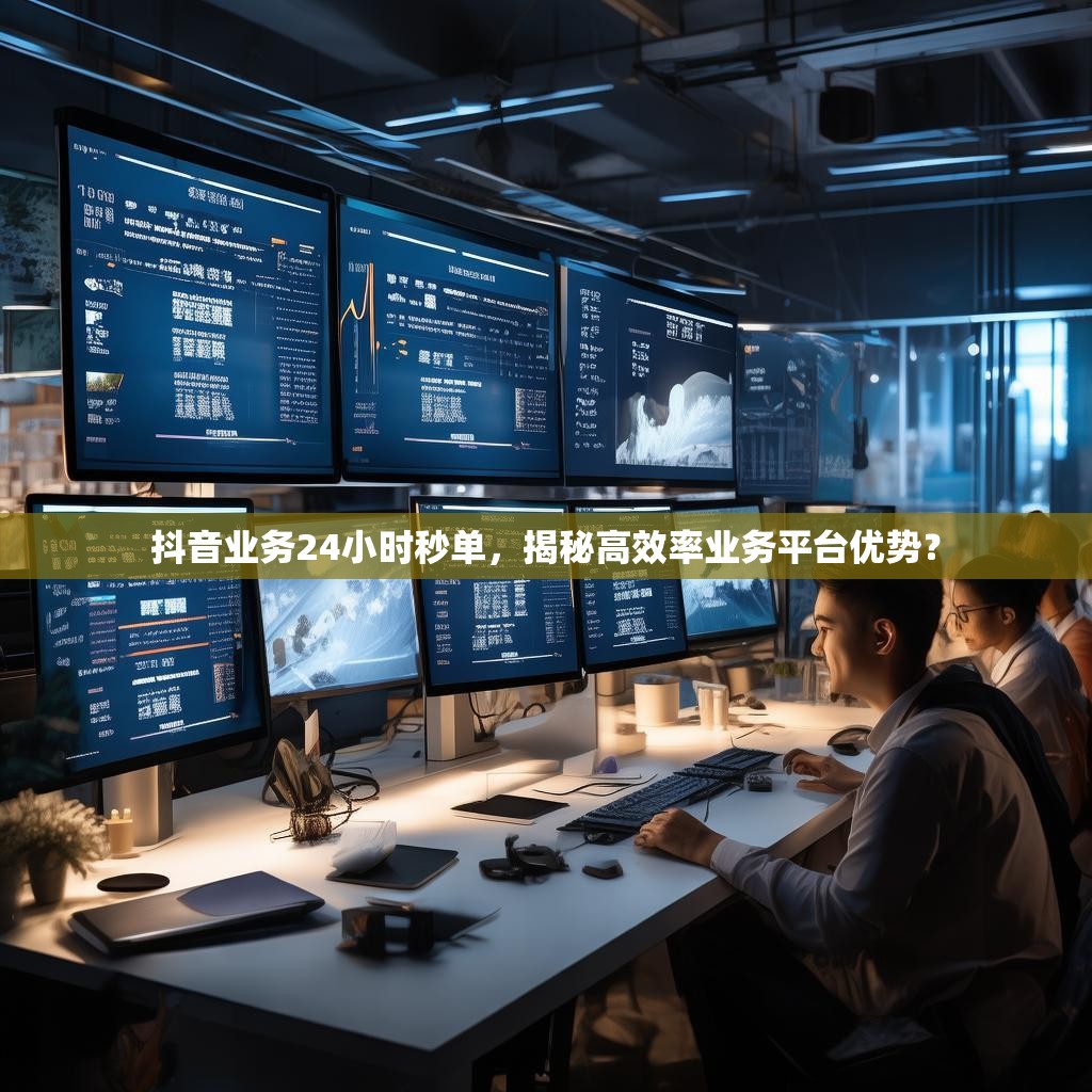 抖音业务24小时秒单，揭秘高效率业务平台优势？