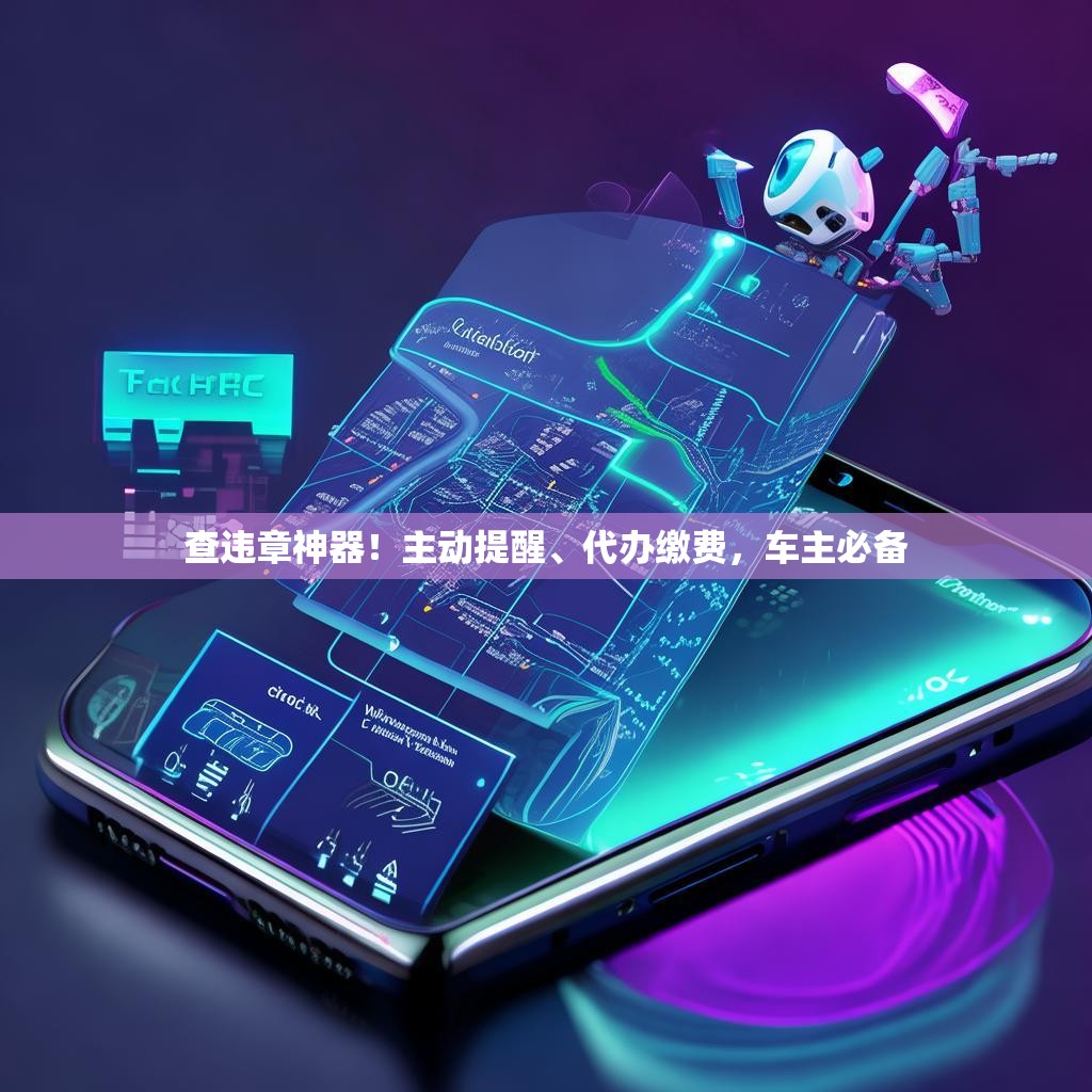 查违章神器！主动提醒、代办缴费，车主必备