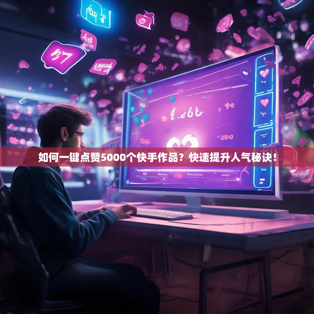 如何一键点赞5000个快手作品？快速提升人气秘诀！