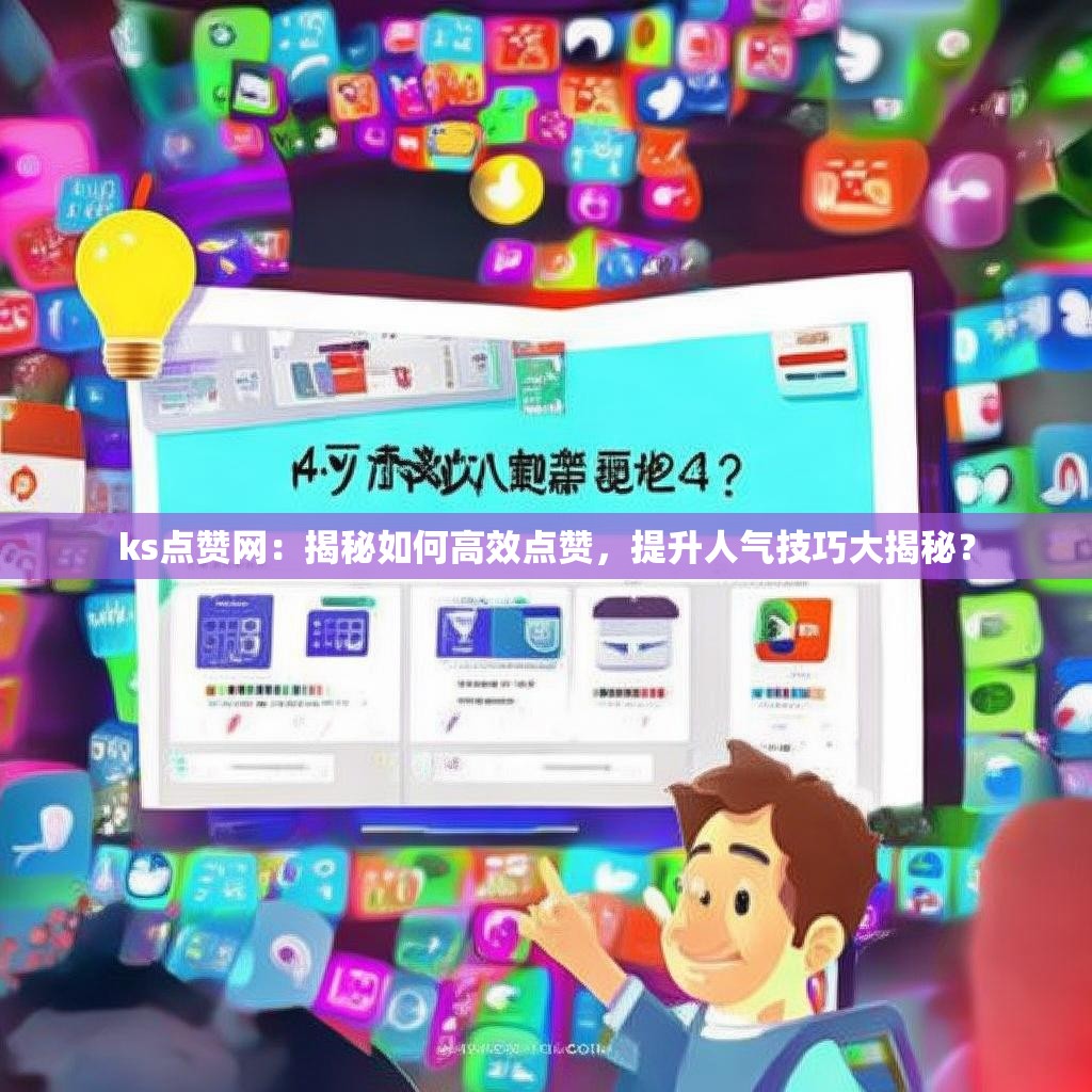 ks点赞网：揭秘如何高效点赞，提升人气技巧大揭秘？