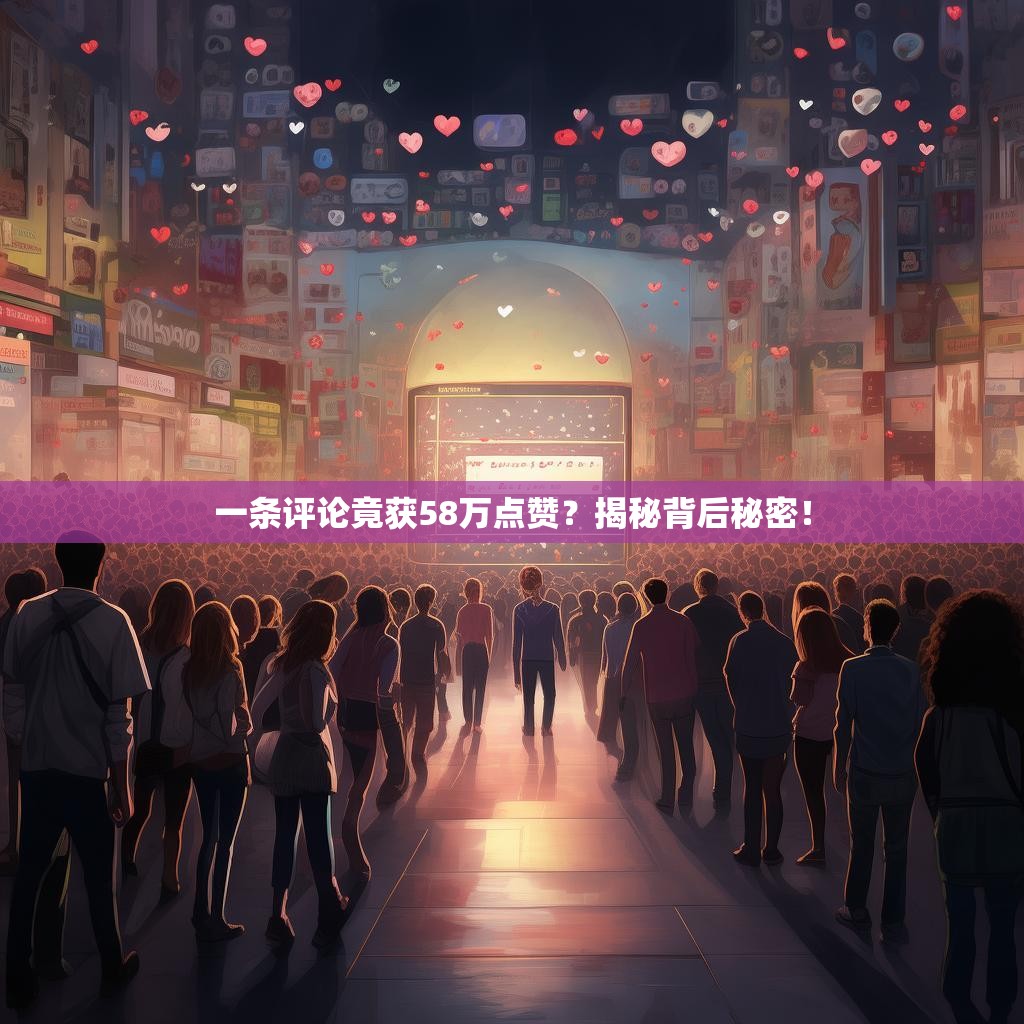 一条评论竟获58万点赞？揭秘背后秘密！