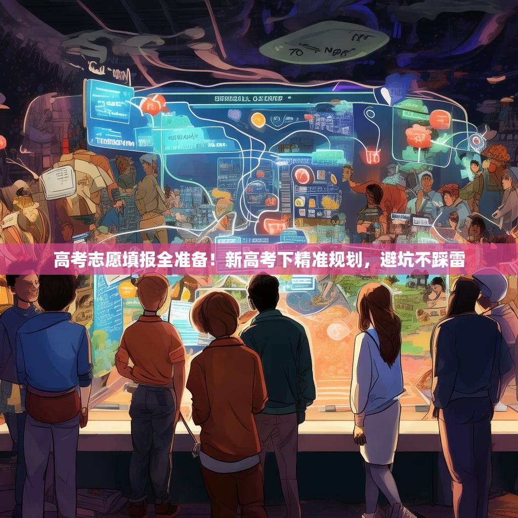 高考志愿填报全准备！新高考下精准规划，避坑不踩雷