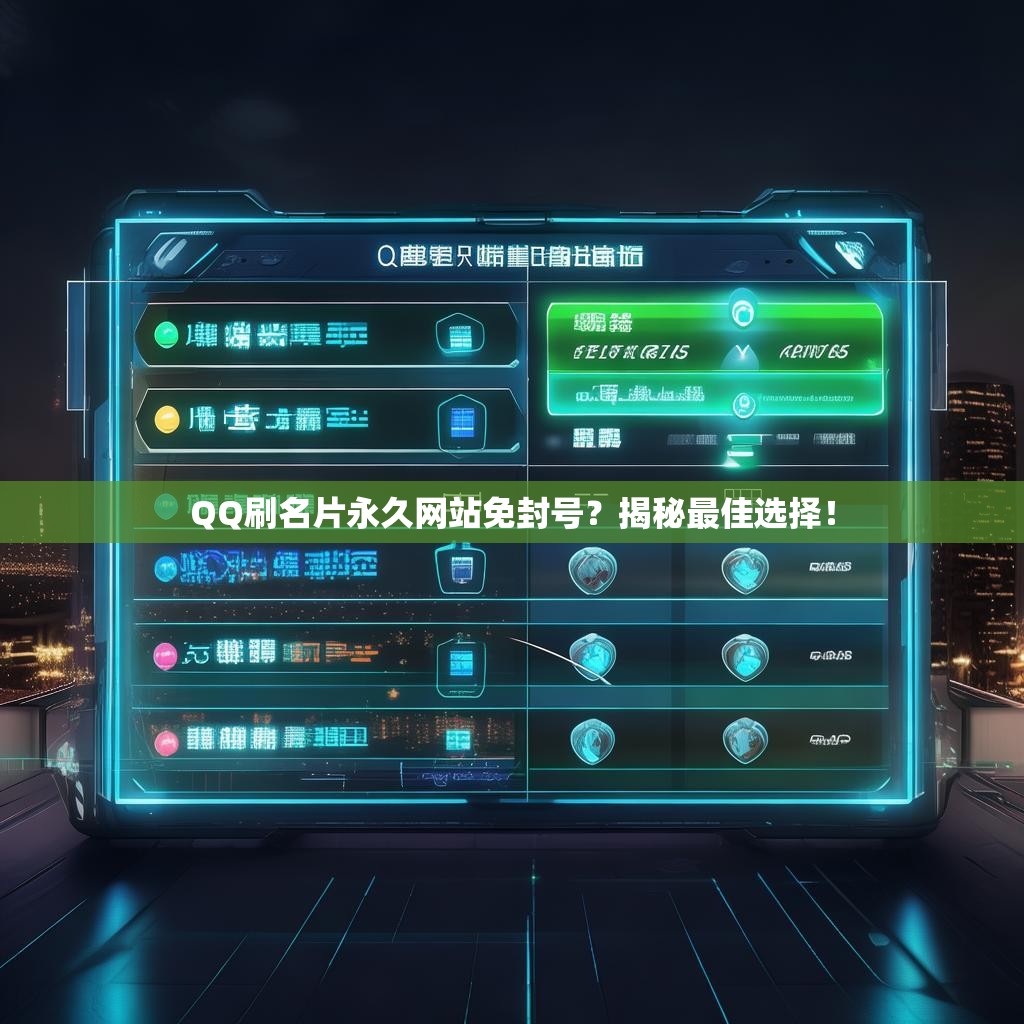 QQ刷名片永久网站免封号？揭秘最佳选择！