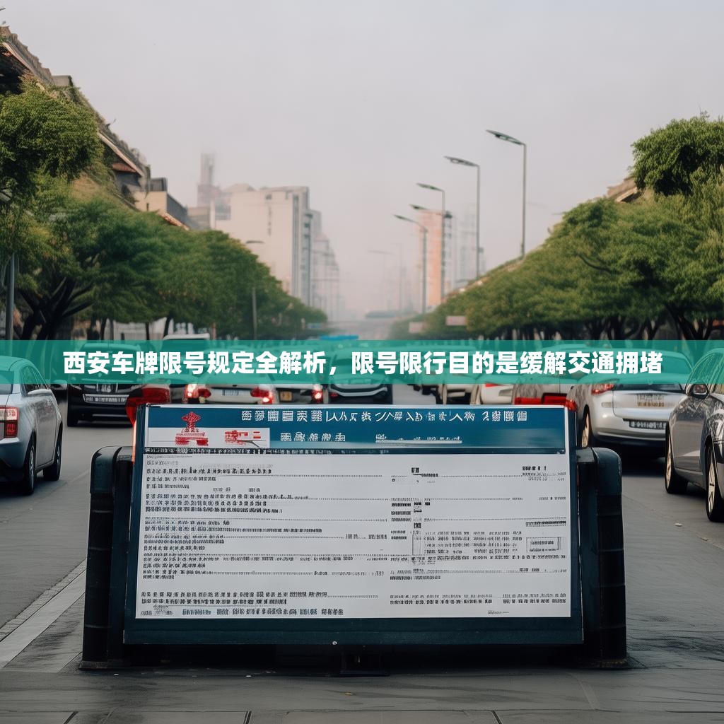 西安车牌限号规定全解析，限号限行目的是缓解交通拥堵