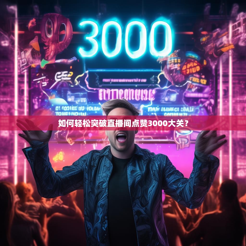 如何轻松突破直播间点赞3000大关?