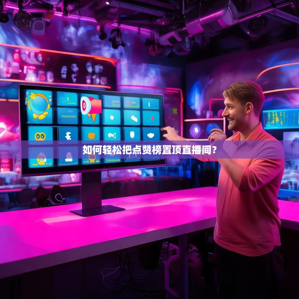 如何轻松把点赞榜置顶直播间?