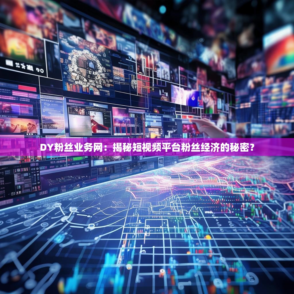 DY粉丝业务网:揭秘短视频平台粉丝经济的秘密?