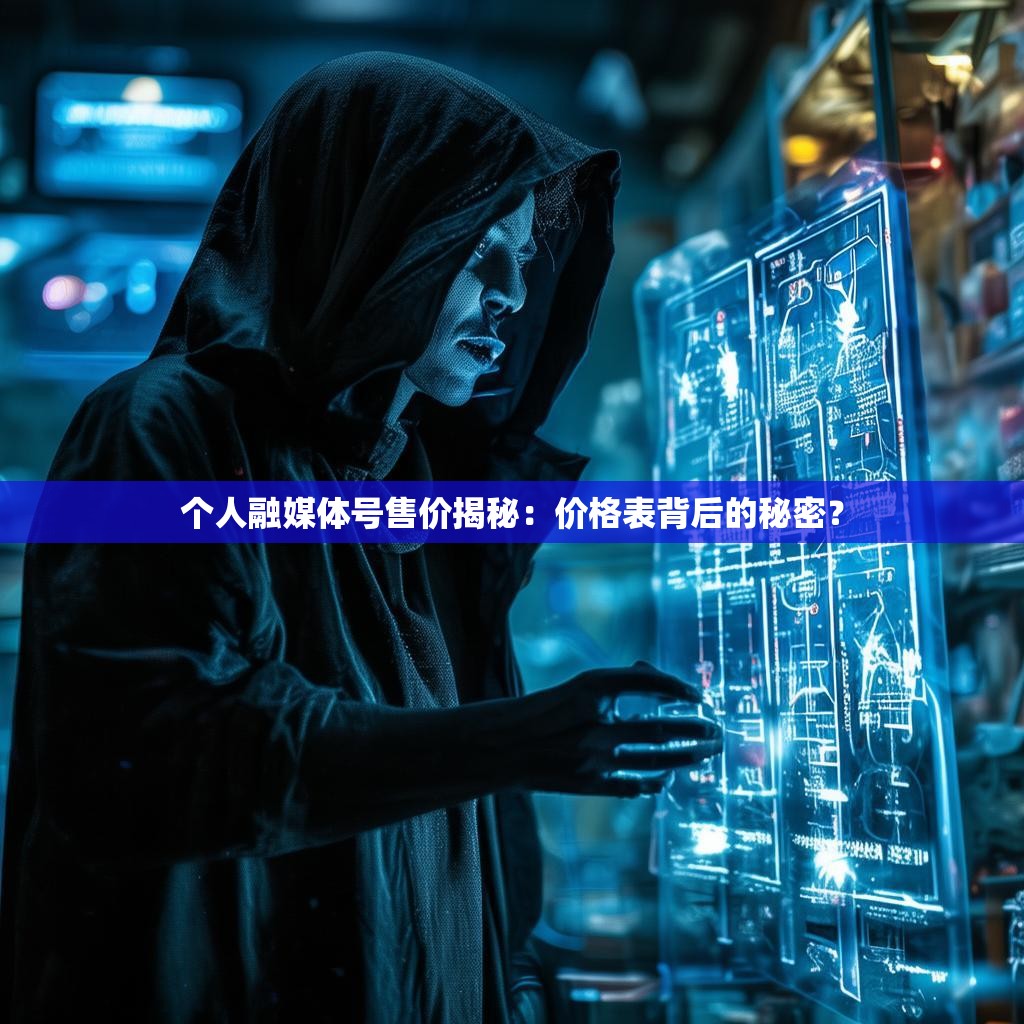 个人融媒体号售价揭秘:价格表背后的秘密?