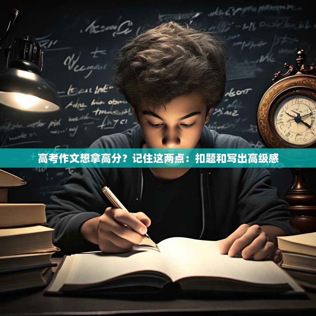 高考作文想拿高分?记住这两点:扣题和写出高级感