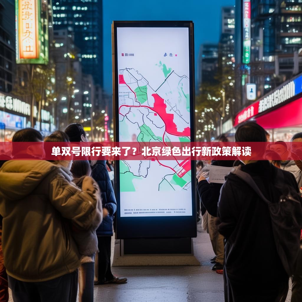单双号限行要来了？北京绿色出行新政策解读