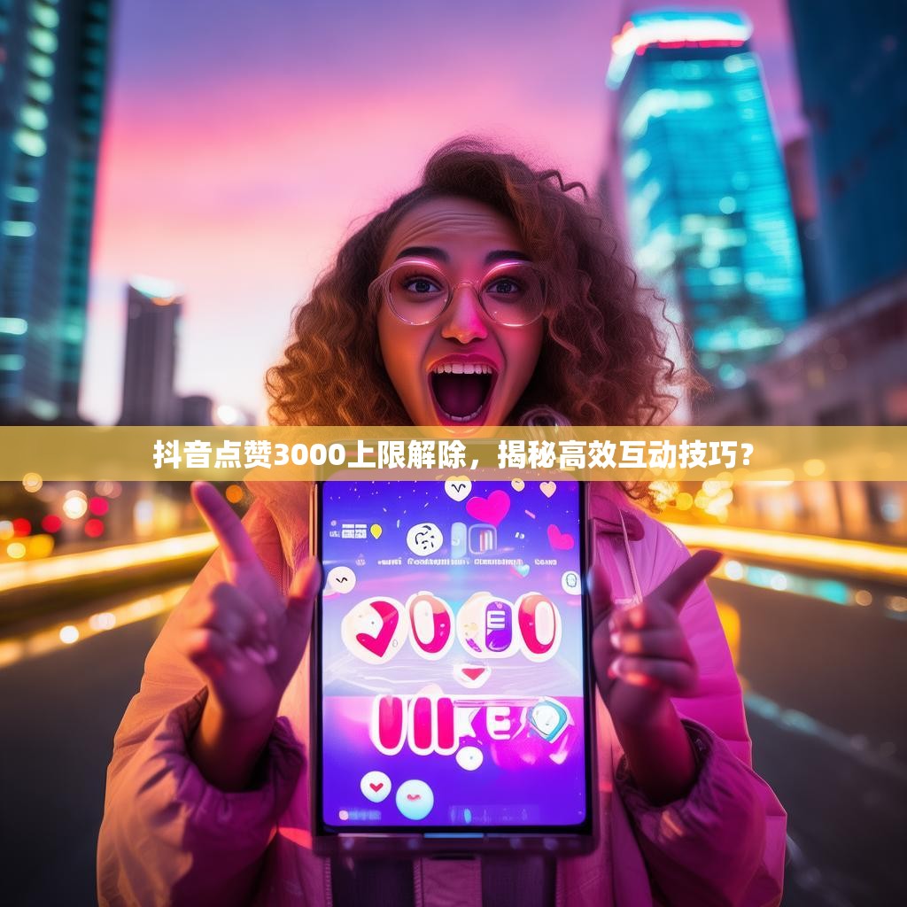 抖音点赞3000上限解除,揭秘高效互动技巧?