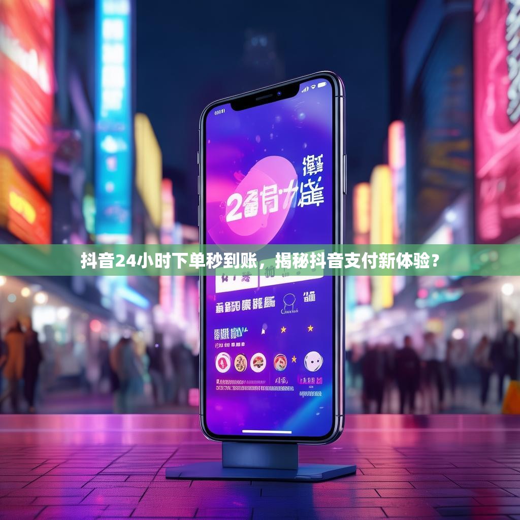 抖音24小时下单秒到账,揭秘抖音支付新体验?