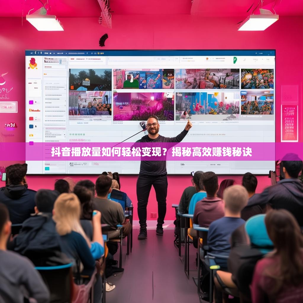 抖音播放量如何轻松变现?揭秘高效赚钱秘诀