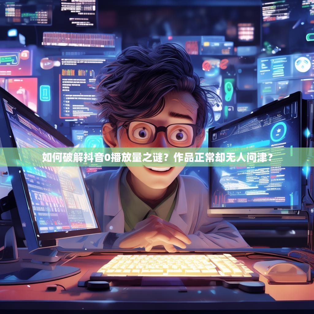 如何破解抖音0播放量之谜?作品正常却无人问津?