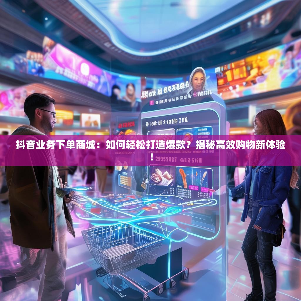 <strong><mark>抖音业务下单商城</mark></strong>：如何轻松打造爆款？揭秘高效购物新体验！