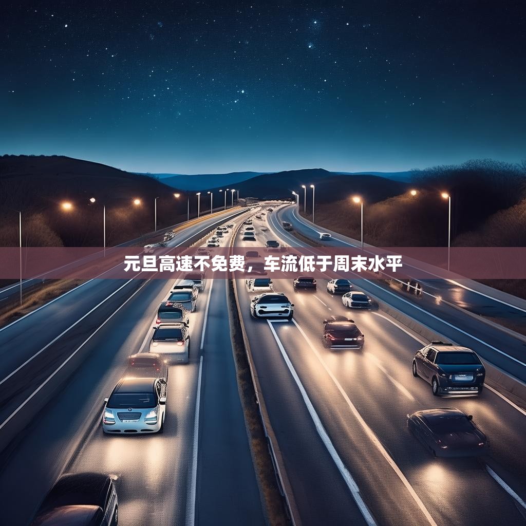元旦高速不免费,车流低于周末水平